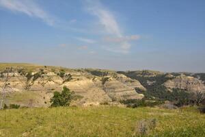 Gorgeous Canyon View of the Landscape in Theodore Roosevelt photo