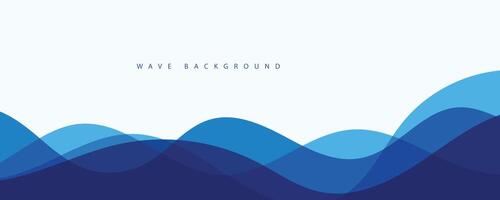 Sea waves layer background illustration. Sea beach illustration. vector
