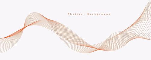 abstract red background with dynamic red waves, lines and particles. vector