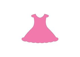 Dress icon design template isolated illustration vector