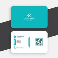 creativo diseño negocio tarjeta modelo vector