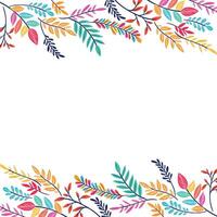 Colorful Flower Pattern isolated Icon illustration vector