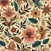 floral pattern design illustration vector