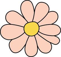 Flower icon Kindergarten illustration vector