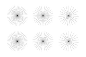 Abstract Sparkle Shape Symbol Sign pictogram symbol visual illustration Set vector