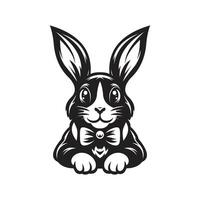 illustration of a rabbit design vector