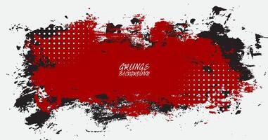 grunge textura forma efecto. afligido áspero oscuro resumen texturizado rojo negro aislado en blanco antecedentes. gráfico diseño elemento con sucio estilo concepto para web, volantes, tarjeta, o folleto cubrir vector