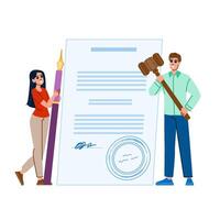 document legal documentation vector
