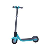 urban electric scooter cartoon illustration vector