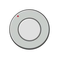 round dial knob cartoon illustration vector