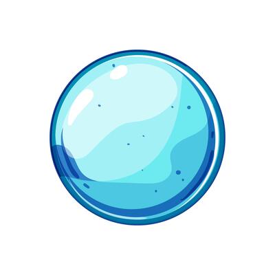 download round game button cartoon illustration