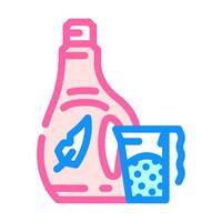 fabric care dry cleaning color icon illustration vector
