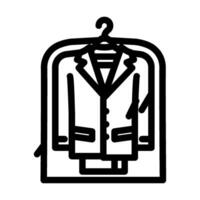 dry cleaner line icon illustration vector