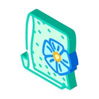 linen cleaning isometric icon illustration vector