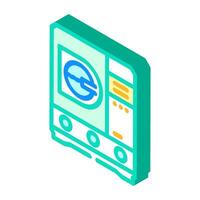 environmental cleaning isometric icon illustration vector