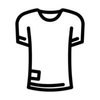 longline tee streetwear cloth fashion line icon illustration vector