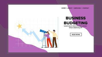 profit business budgeting vector