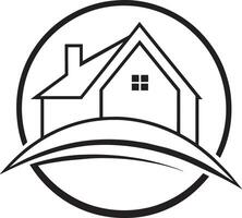 House icon on white background. Real estate concept. illustration. vector