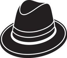clásico sombrero Moda sombreros estilo Clásico retro gorra vector