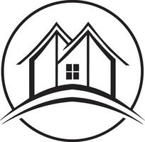 House icon on white background. Real estate concept. illustration. vector