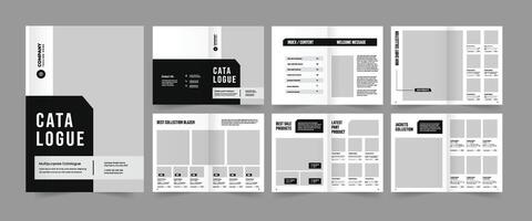 Product catalogue or Product catalog Design vector