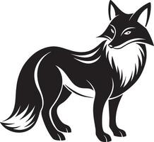 imagen de un lobo. aislado en un blanco antecedentes. vector