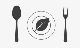 consciente de consumo, plato con vegano alimento. dieta, vegetariano comida. ilustración vector