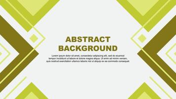 Abstract Lime Green Background Design Template. Abstract Banner Wallpaper Illustration. Abstract Lime Green Illustration vector