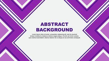 Abstract Purple Background Design Template. Abstract Banner Wallpaper Illustration. Abstract Purple vector