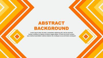 Abstract Amber Yellow Background Design Template. Abstract Banner Wallpaper Illustration. Abstract Amber Yellow Design vector