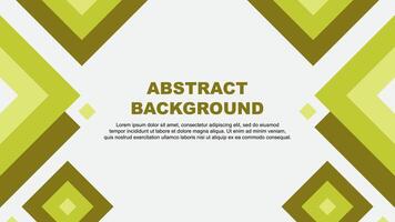 Abstract Lime Green Background Design Template. Abstract Banner Wallpaper Illustration. Abstract Lime Green Template vector