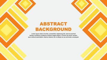 Abstract Yellow Background Design Template. Abstract Banner Wallpaper Illustration. Abstract Yellow vector