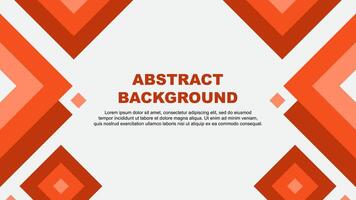 Abstract Deep Orange Background Design Template. Abstract Banner Wallpaper Illustration. Abstract Deep Orange Template vector