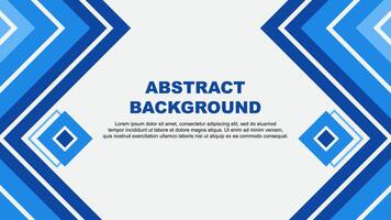 Abstract Blue Background Design Template. Abstract Banner Wallpaper Illustration. Abstract Blue Design vector