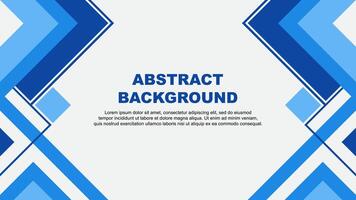 Abstract Blue Background Design Template. Abstract Banner Wallpaper Illustration. Abstract Blue Banner vector