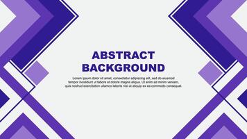 Abstract Deep Purple Background Design Template. Abstract Banner Wallpaper Illustration. Abstract Deep Purple Banner vector