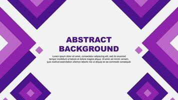 Abstract Purple Background Design Template. Abstract Banner Wallpaper Illustration. Abstract Purple Template vector