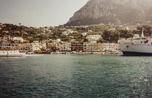 SALENTO ITALY AUGUST 1979 Village on the Mediterranean sea photo