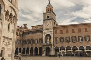 modena Italia 1 octubre 2020 plaza grande en modena en Italia en Inglés grande cuadrado en modena foto