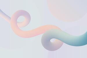 Muted tones twist in delightful gradients, crafting a serene digital art piece with flowing shapes and a calming background ambiance vector