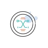 Fuzzy Logic Fuzzy Systems Illustration Icon Design vector