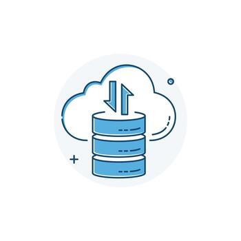 datos Ciencias , datos análisis, datos minería, ilustración icono diseño vector