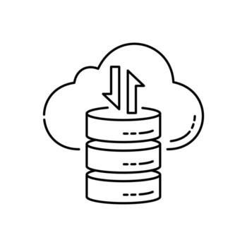 datos Ciencias , datos análisis, datos minería, ilustración icono diseño vector