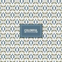 Colorful abstract geometric pattern design vector
