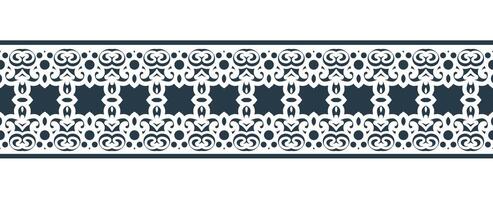 ornamental pattern border Design Template vector