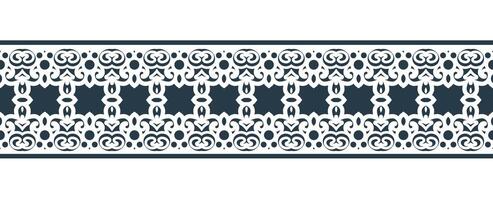 ornamental pattern border Design Template vector