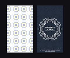 colorful pattern style vertical greeting card vector