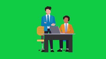 Office workers Characters Animation video