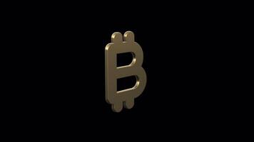 nahtlos Bitcoin Kryptowährung Symbole zum Fintech Präsentationen - - Ideal zum Fintech Anwendungen und Digital Finanzen Diskussionen video