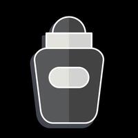 Icon Deodorant. related to Hygiene symbol. glossy style. simple design illustration vector